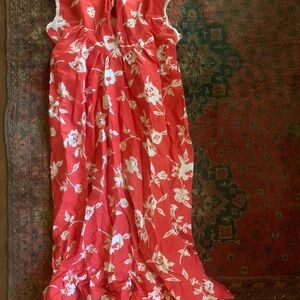 Vintage muumuu Floral Kids Dress